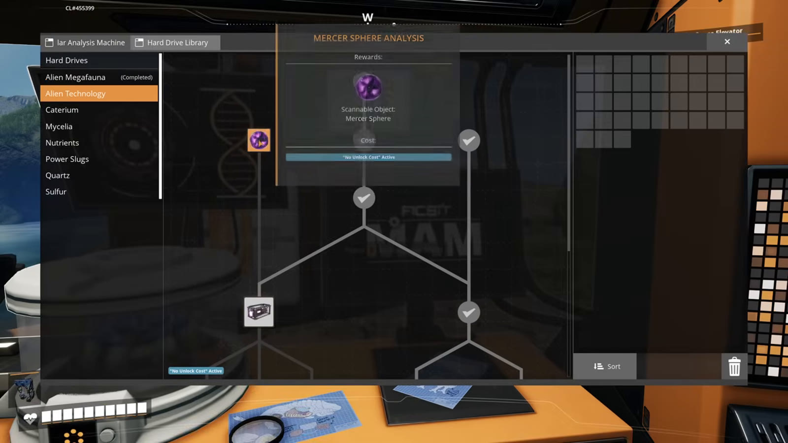 The Power Augmenter building, unlocked via the Alien Technology branch, ready to connect to a power grid