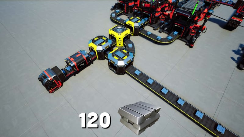Comparing a manifold and a load balancer for the same reinforced iron plate factory under a supply shortage