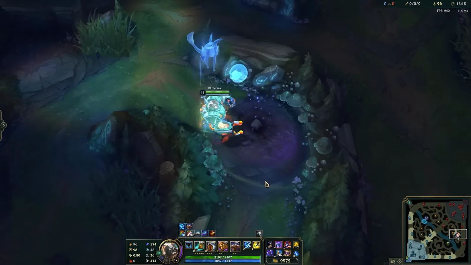 Jungler clearing a camp with a jungle pet in League of Legends Season 2026
