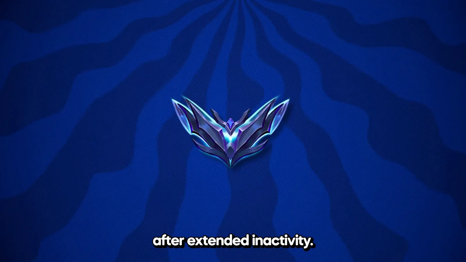 Diamond crest in League of Legends, the first tier where ranked decay applies