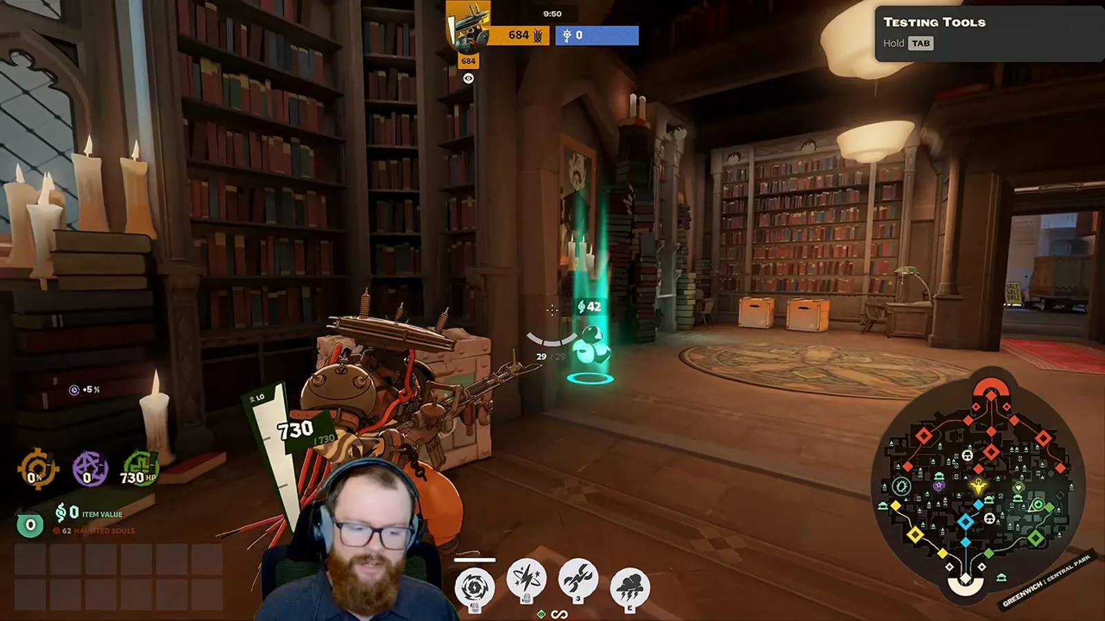A Deadlock Tough Crate opened with a Heavy Melee dropping a guaranteed soul pickup
