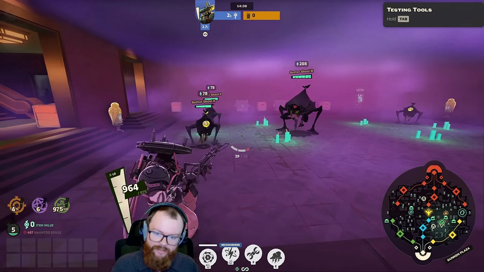The Sunken Plaza vault in Deadlock with Tough Crates and regular crates to plunder