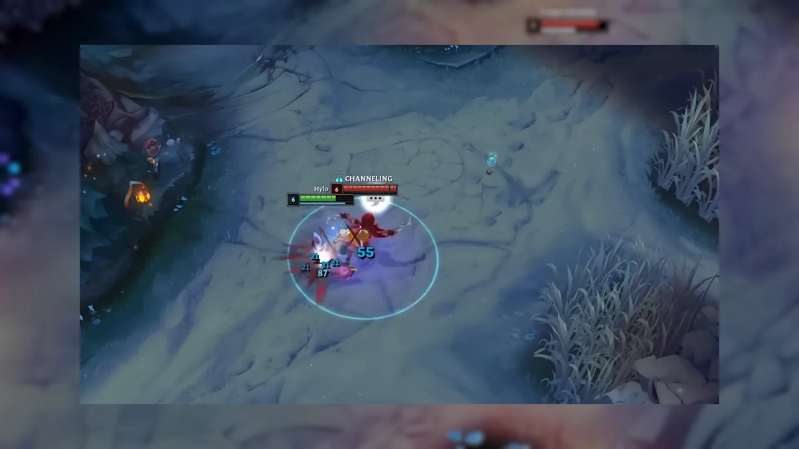 Soraka in Practice Tool silencing a channeling target dummy with Equinox
