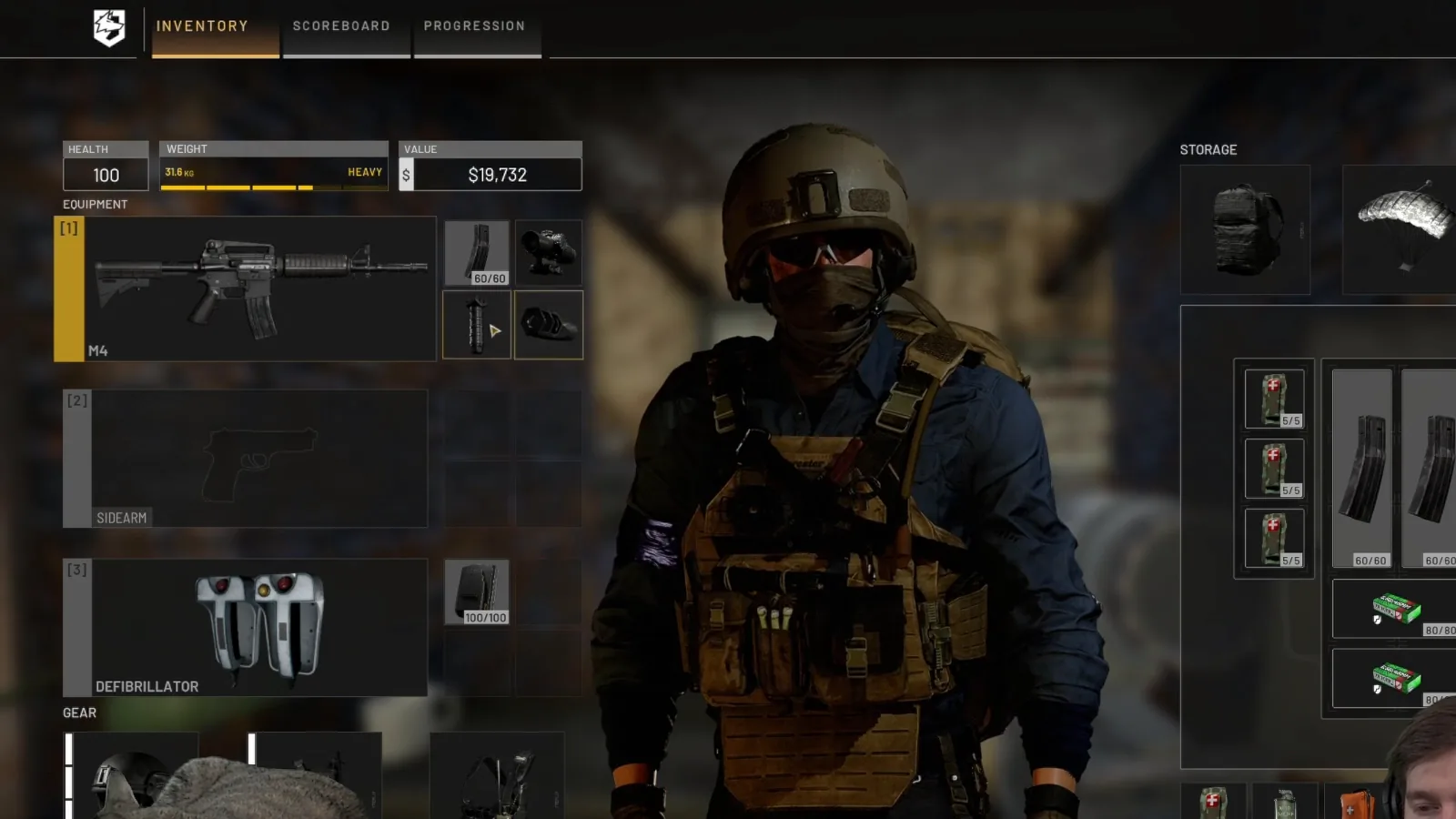 WARDOGS M4 loadout with 60-round magazines worth 19,732 dollars