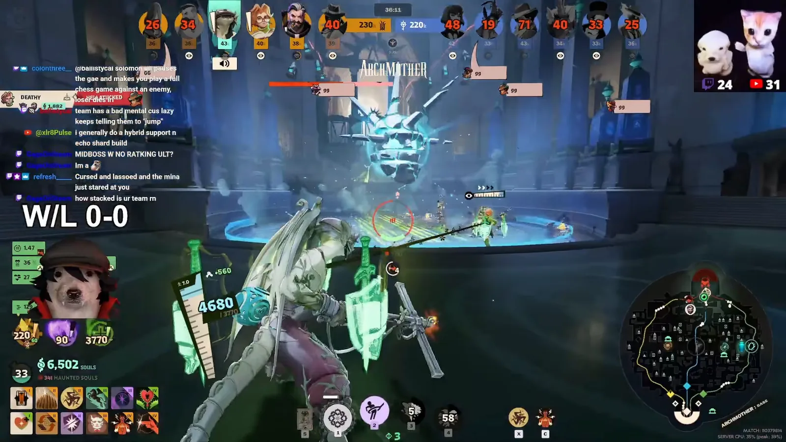 Ivy pushing the Archmother base on the City Never Sleeps map